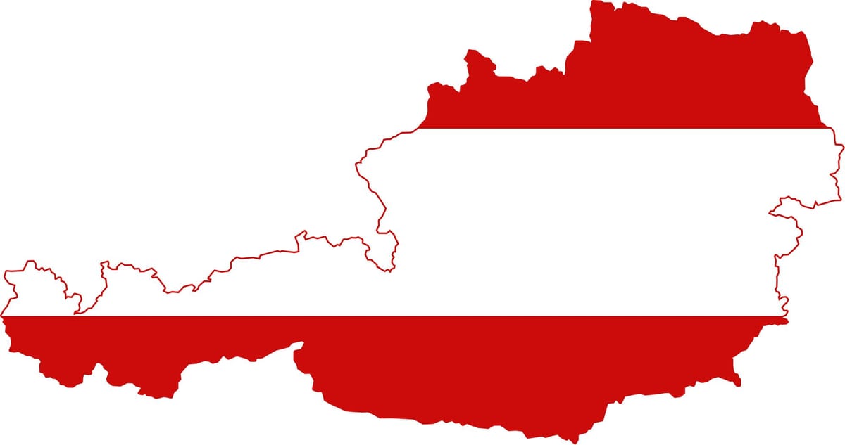 austria kaart lipp