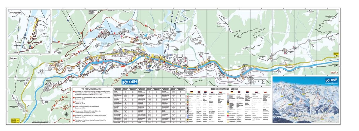 kaart solden austria