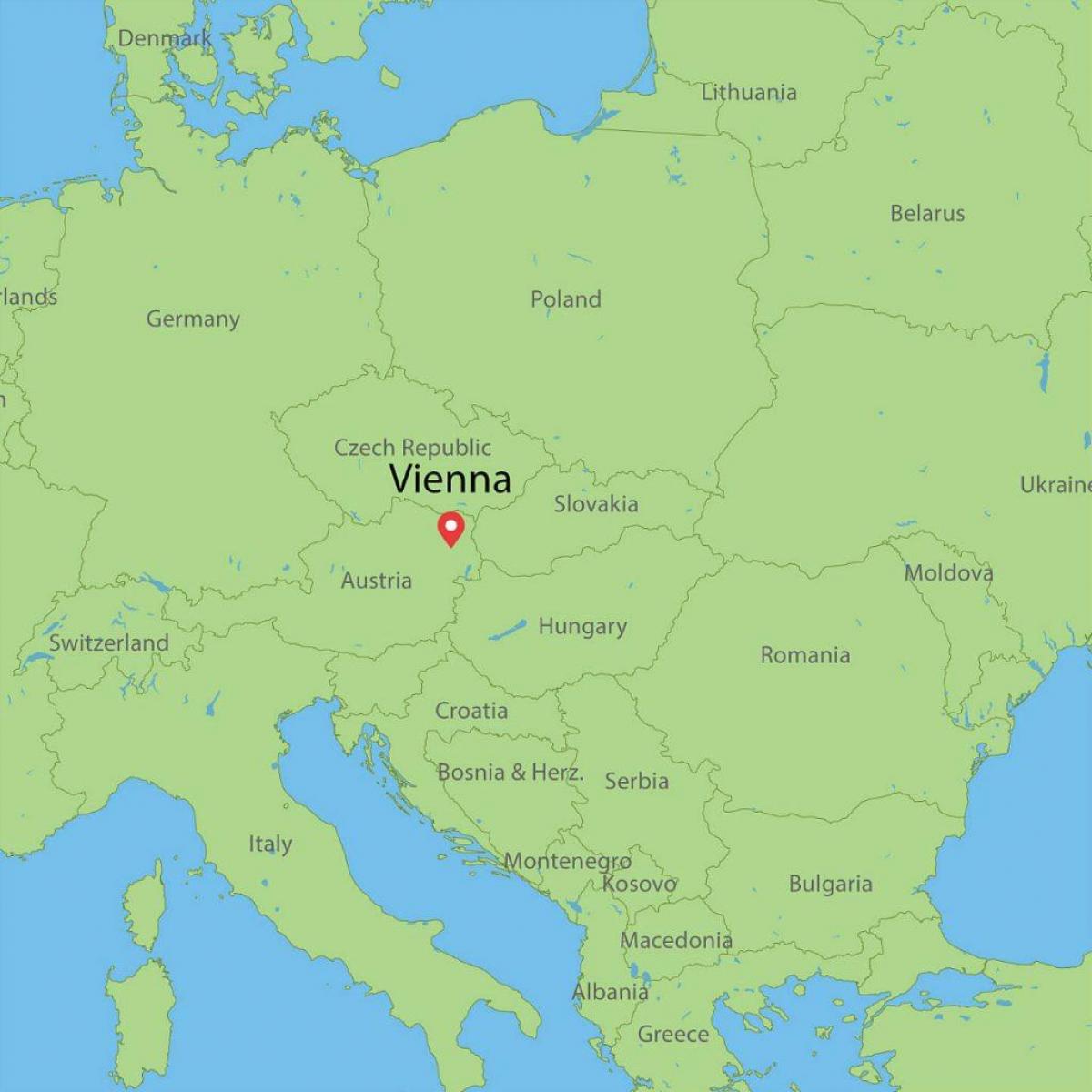 viini austria world map