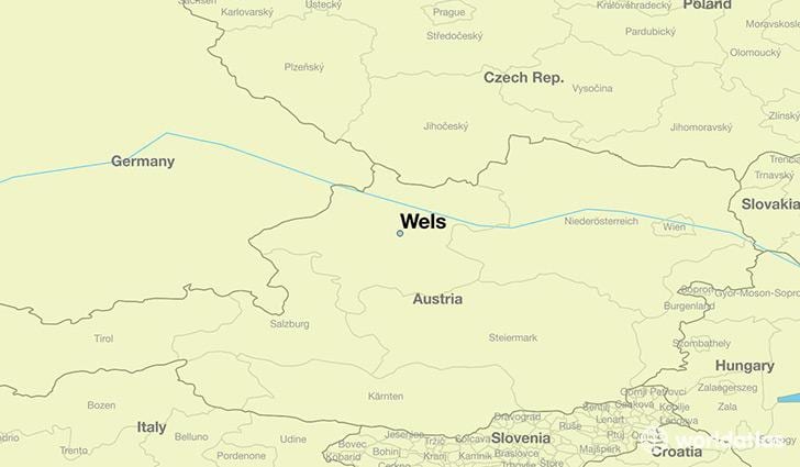 kaart wels, austria
