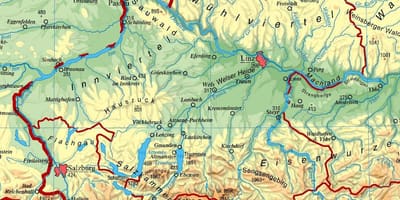 Kaart ülem-austria