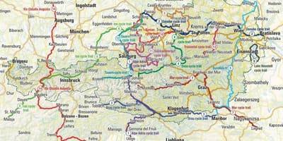 Kaart austria rattasõit