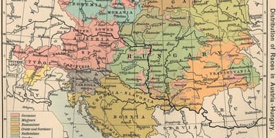 Austria ungari kaart 1900
