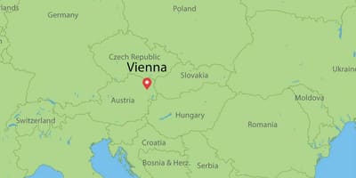 Austria riik maailma kaardil
