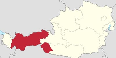 Austria tirooli kaart