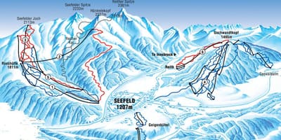 Kaart seefeld austria
