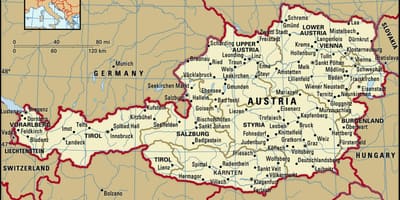 Kaart lossid austria