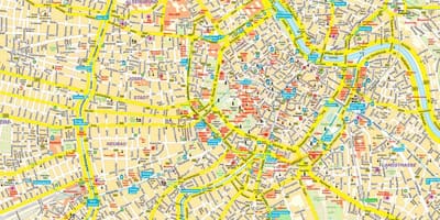 City street map-viini austria