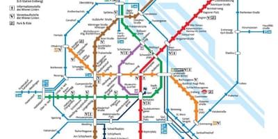 Viini austria metroo kaart