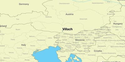 Kaart villach, austria
